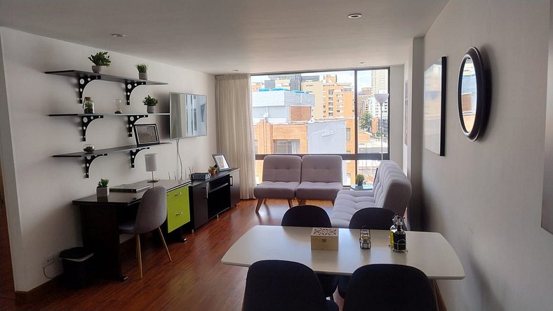 |Ahead| Comfortable 2BR @Chapinero with Parking