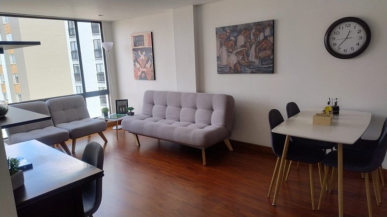 |Ahead| Comfortable 2BR @Chapinero with Parking