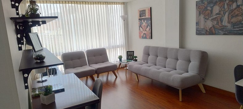 |Ahead| Comfortable 2BR @Chapinero with Parking