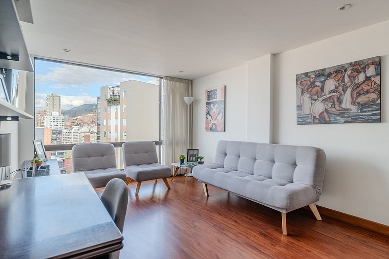 |Ahead| Comfortable 2BR @Chapinero with Parking