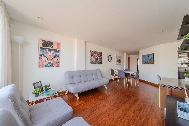 |Ahead| Comfortable 2BR @Chapinero with Parking