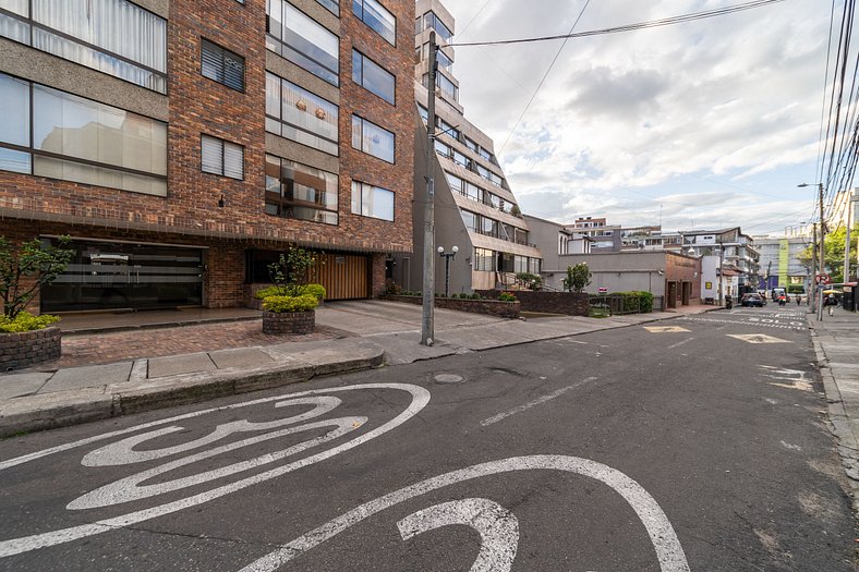 |Ahead| Comodo 2BR @Chapinero + lavadora y parking