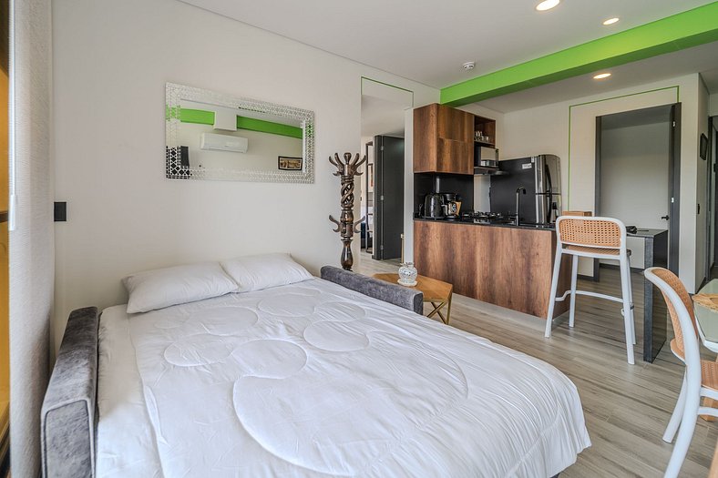 |Ahead| Deluxe 2BR cerca al aeropuerto con parking