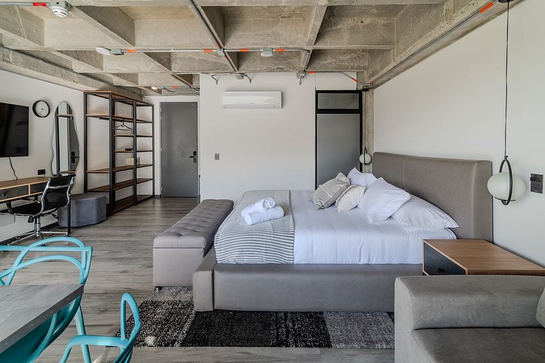 |Ahead| Deslumbrante Loft con parqueadero + AC