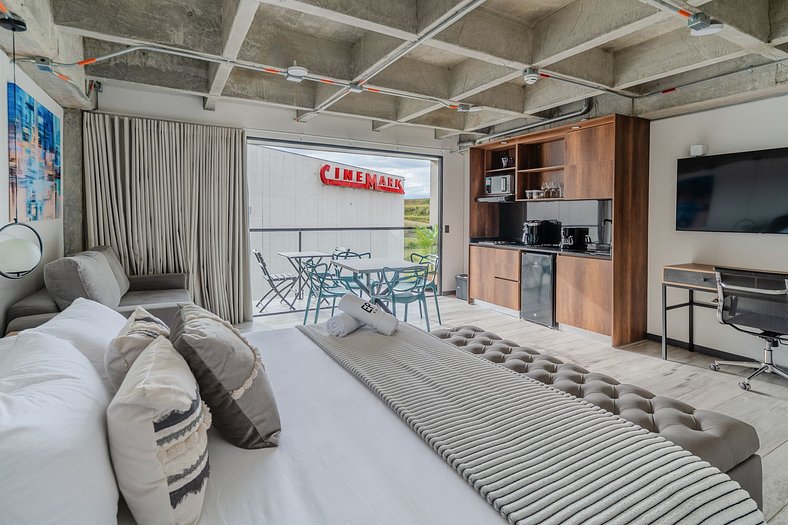 |Ahead| Deslumbrante Loft con parqueadero + AC