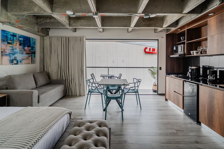 |Ahead| Deslumbrante Loft con parqueadero + AC