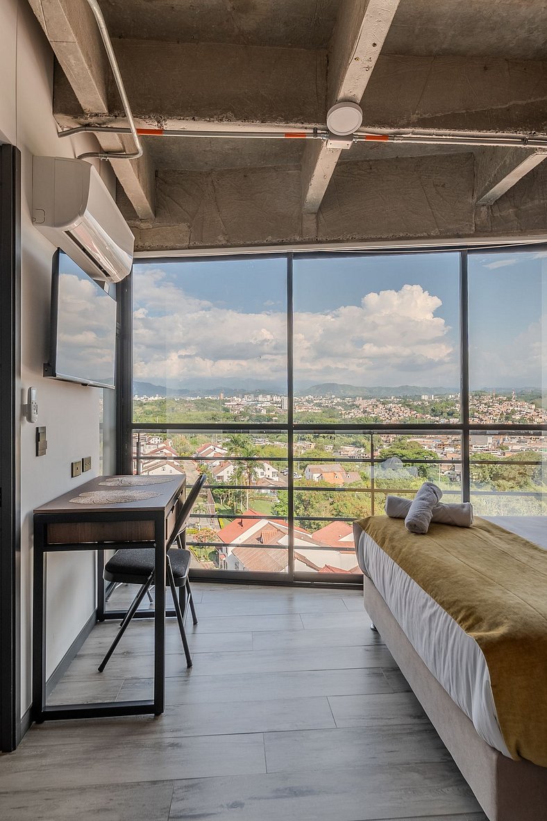 |Ahead| Exclusive Loft next to Unicentro with AC