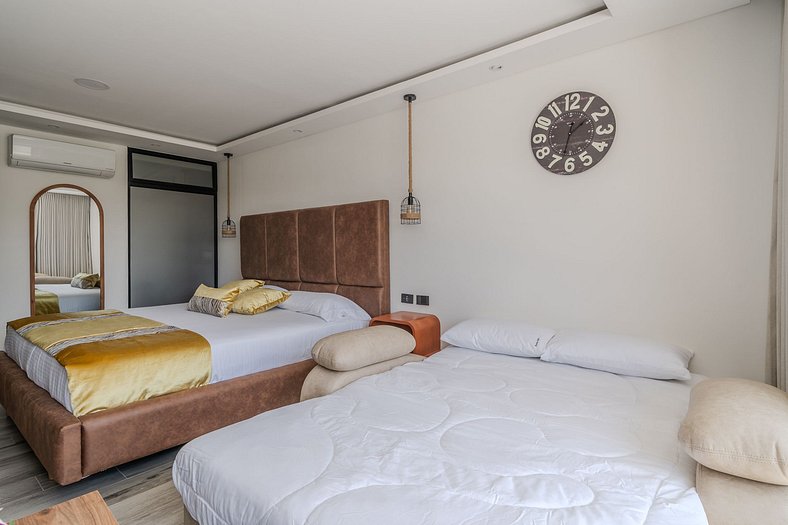 |Ahead| Innovador Loft con cama King y parking