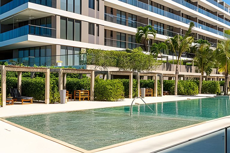 |Ahead| Modern 2BR @Manzanillo + Private pool