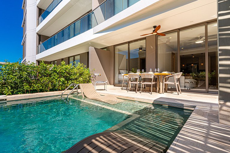 |Ahead| Modern 2BR @Manzanillo + Private pool