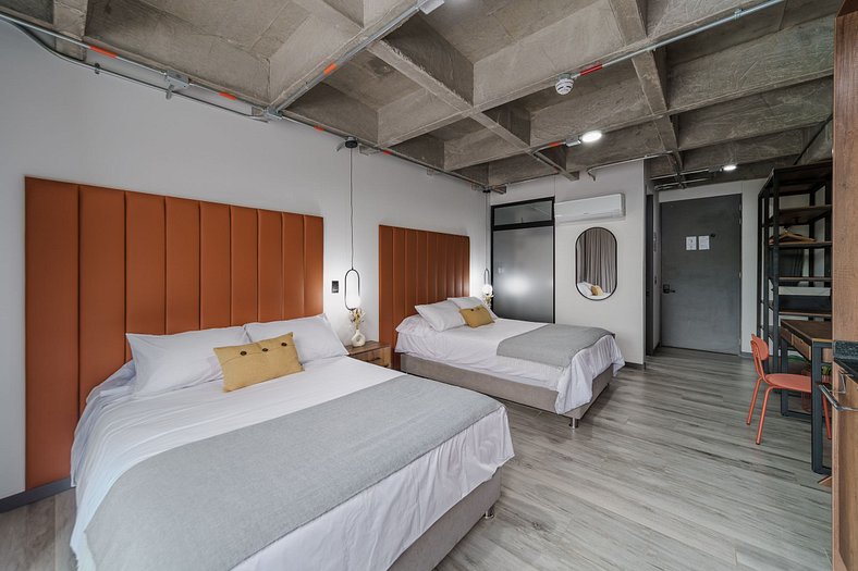 |Ahead| Moderno Loft cerca al aeropuerto + parking