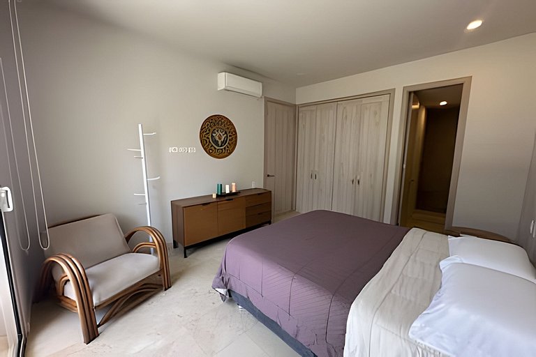 |Ahead| Romantico 1BR + Playa, Piscina y Parking