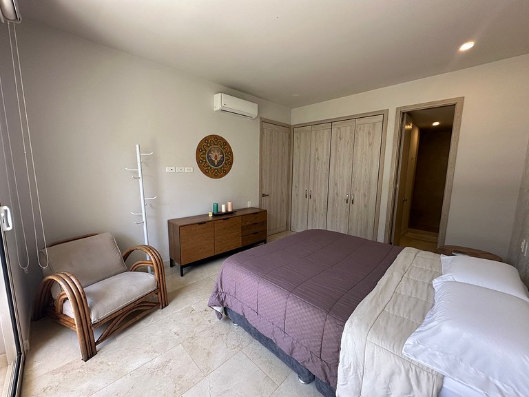 |Ahead| Romantico 1BR + Playa, Piscina y Parking