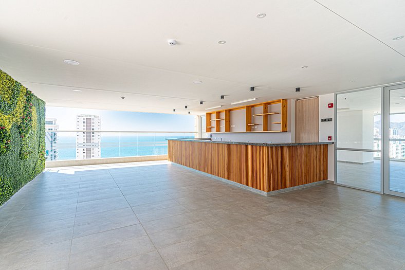 Stylish apt @Salguero close to the beach + pool